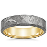 Tundra 6mm Wedding Ring Yellow Gold 18k Wedding Band