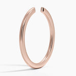 Liv 1.4mm Open Ring Rose Gold 18k Wedding Band