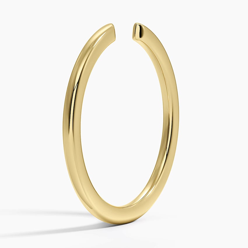 Liv 1.4mm Open Ring Yellow Gold 18k Wedding Band