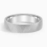 Mojave Maverick 5mm Wedding Ring Platinum Wedding Band