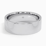Mojave 7mm Wedding Ring Platinum Wedding Band
