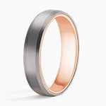 Endeavor 4.5mm Wedding Ring Rose Gold 18k Wedding Band