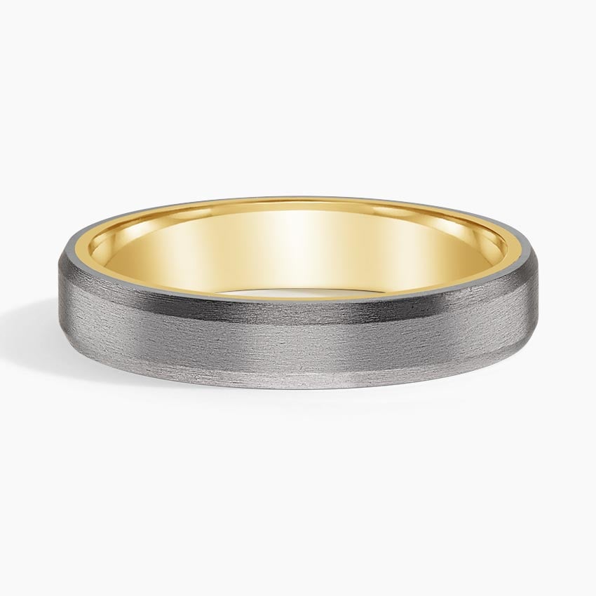 Endeavor 4.5mm Wedding Ring Yellow Gold 18k Wedding Band