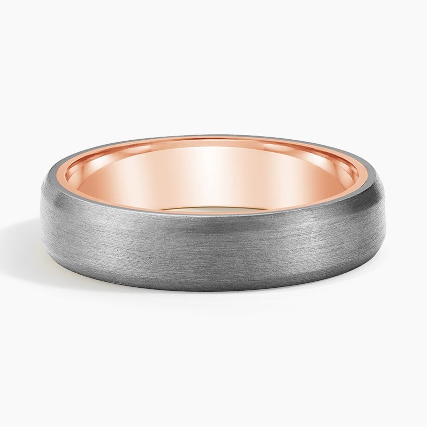 Endeavor 5.5mm Wedding Ring Rose Gold 18k Wedding Band