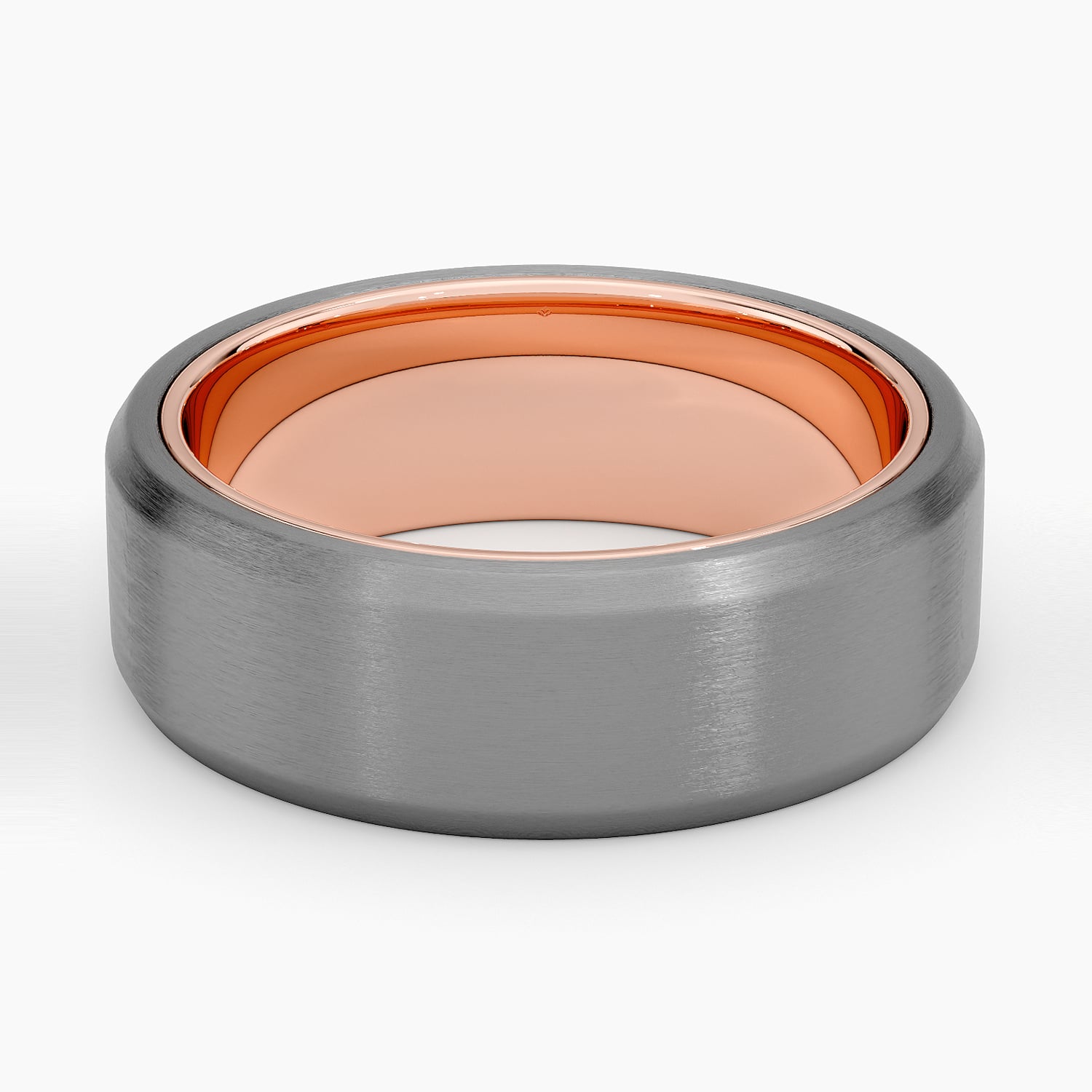Endeavor 6.5mm Wedding Ring Rose Gold 18k Wedding Band