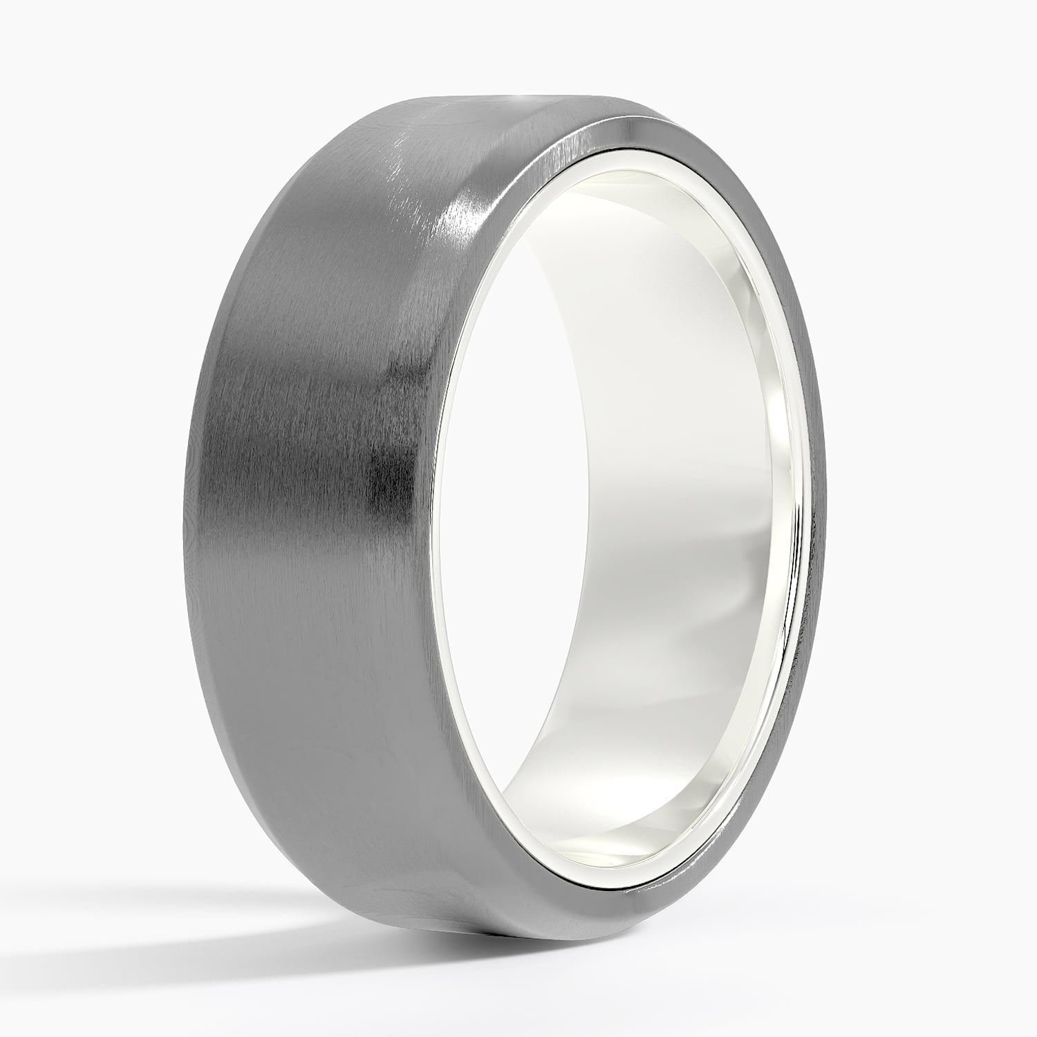 Endeavor 5.5mm Wedding Ring White Gold 18k Wedding Band