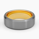 Endeavor 7.5mm Wedding Ring Yellow Gold 18k Wedding Band