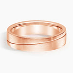 Phoenix 5.5mm Wedding Ring Rose Gold 18k Wedding Band