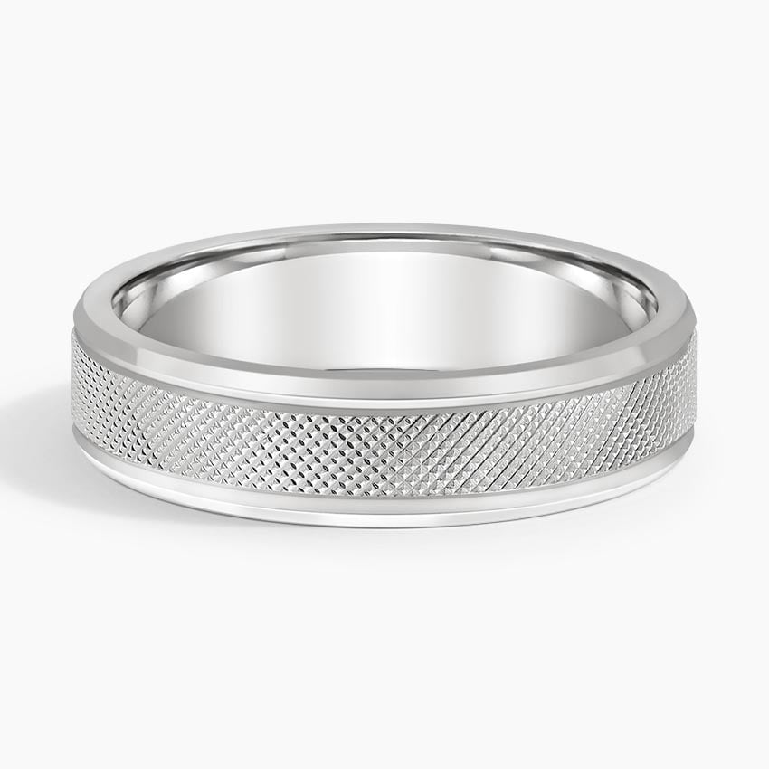 Maverick 5.5mm Wedding Ring Platinum Wedding Band