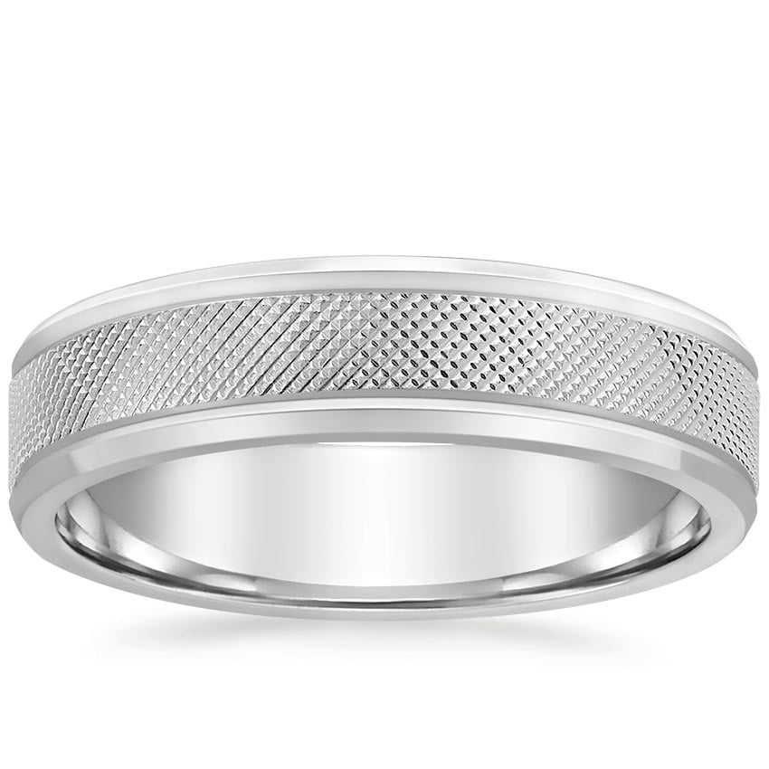 Maverick 5.5mm Wedding Ring Platinum Wedding Band