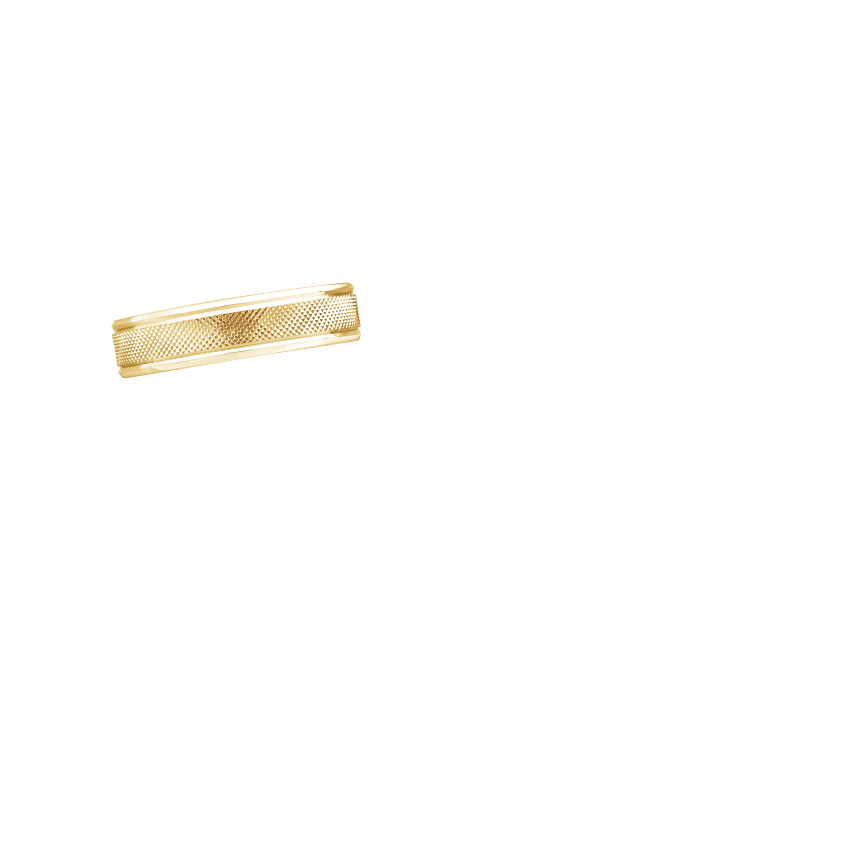 Maverick 5.5mm Wedding Ring Yellow Gold 18k Wedding Band