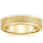 Maverick 5.5mm Wedding Ring Yellow Gold 18k Wedding Band