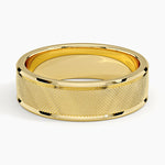 Maverick 6.5mm Wedding Ring Yellow Gold 18k Wedding Band