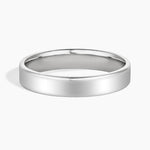 Mojave Slim Profile 4mm Wedding Ring Platinum Wedding Band