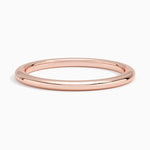 Comfort Fit Wedding Ring Rose Gold 18k 1.5mm Wedding Band