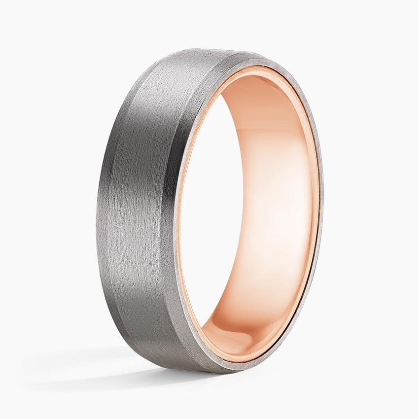 Endeavor 6.5mm Wedding Ring Rose Gold 18k Wedding Band