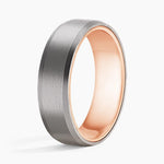 Endeavor 6.5mm Wedding Ring Rose Gold 18k Wedding Band