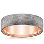 Dylan 6.5mm Wedding Ring Rose Gold 18k Wedding Band