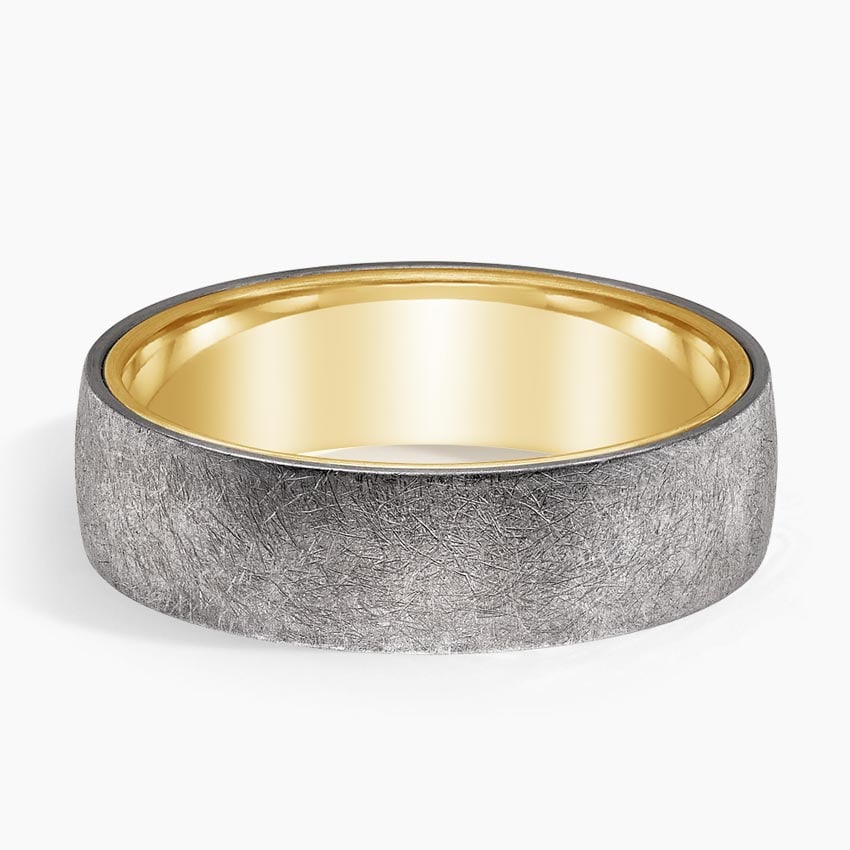 Dylan 6.5mm Wedding Ring Yellow Gold 18k Wedding Band