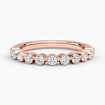 Colette Lab Diamond Ring (1/2 ct. tw.) Rose Gold 18k Wedding Band