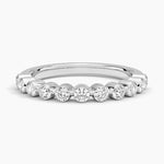 Colette Lab Diamond Ring (1/2 ct. tw.) White Gold 18k Wedding Band