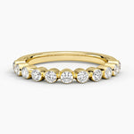 Colette Lab Diamond Ring (1/2 ct. tw.) Yellow Gold 18k Wedding Band