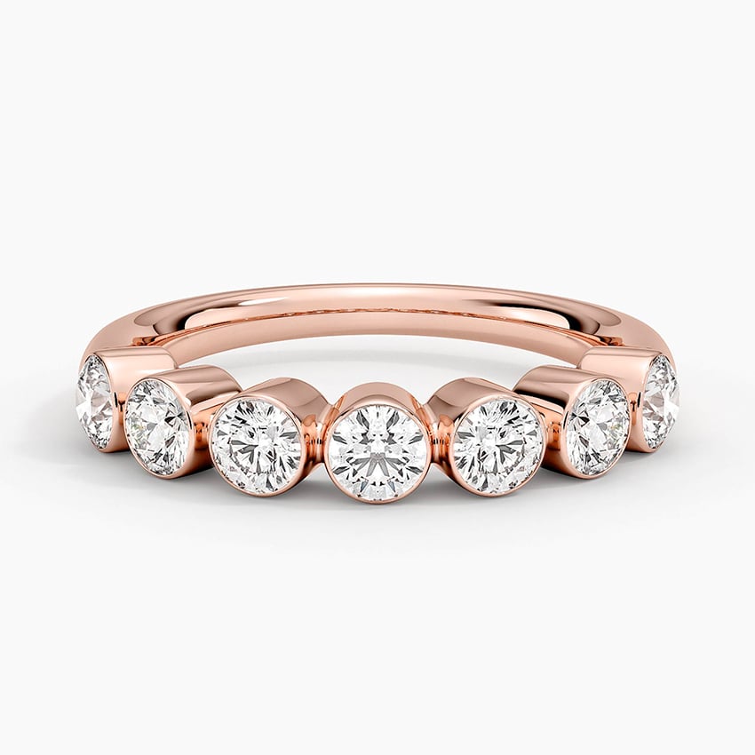 Colette Lab Diamond Ring (1 ct. tw.) Rose Gold 18k Wedding Band