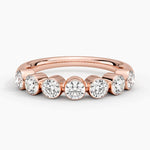 Colette Lab Diamond Ring (1 ct. tw.) Rose Gold 18k Wedding Band
