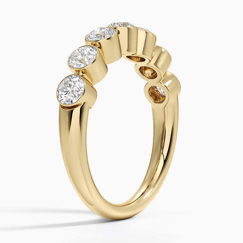 Colette Lab Diamond Ring (1 ct. tw.) Yellow Gold 18k Wedding Band