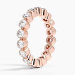 Colette Eternity Lab Diamond Ring (2 ct. tw.) Rose Gold 18k Eternity Band