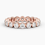 Colette Eternity Lab Diamond Ring (2 ct. tw.) Rose Gold 18k Eternity Band