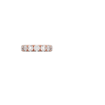 French Pavé Eternity Diamond Ring (4 1/2 ct. tw.) Rose Gold 18k Eternity Band