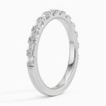 Gemma Baguette Diamond Ring (1/2 ct. tw.) Platinum Wedding Band