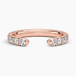 Anthology Diamond Open Ring Rose Gold 18k Wedding Band