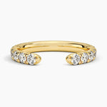 Anthology Diamond Open Ring Yellow Gold 18k Wedding Band