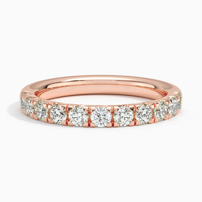 Anthology Half Coverage Diamond Ring  (2/3 ct. tw.) Rose Gold 18k Wedding Band