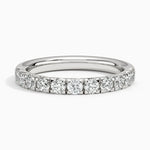 Anthology Half Coverage Diamond Ring  (2/3 ct. tw.) Platinum Wedding Band