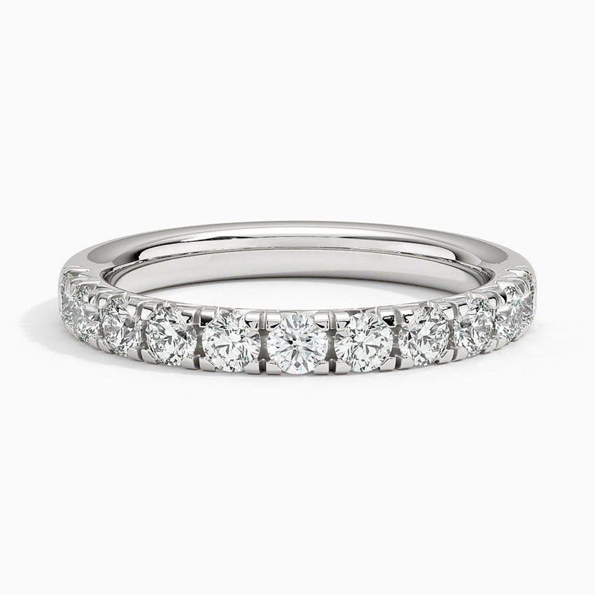 Anthology Half Coverage Diamond Ring  (2/3 ct. tw.) Platinum Wedding Band