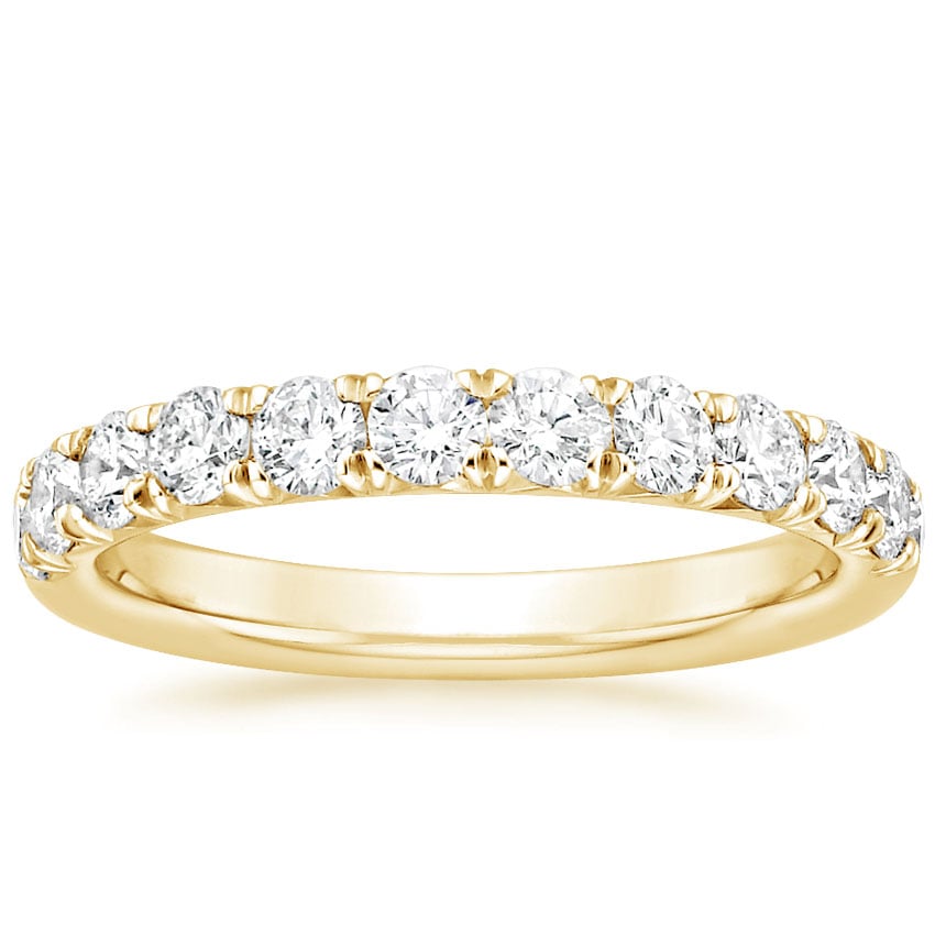 Anthology Half Coverage Diamond Ring  (2/3 ct. tw.) Yellow Gold 18k Wedding Band
