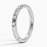 Astra 2.4mm Diamond Ring (1/4 ct. tw.) Platinum Wedding Band