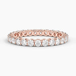 Elodie Eternity Lab Diamond Ring (1 ct. tw.) Rose Gold 18k Eternity Band