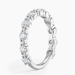 Stacia Lab Diamond Wedding Ring Platinum Wedding Band