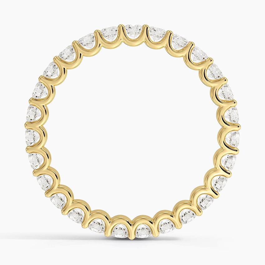 Ulla Eternity Lab Diamond Ring (1 ct. tw.) Yellow Gold 18k Eternity Band