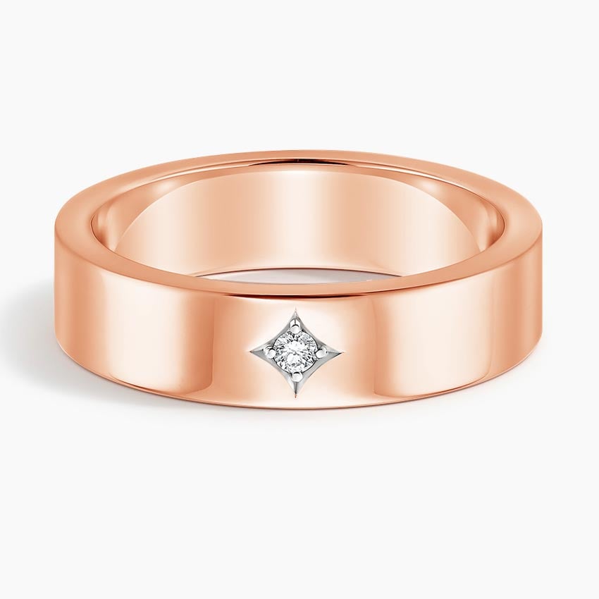 Artemis 5.5mm Wedding Ring Rose Gold 18k Wedding Band