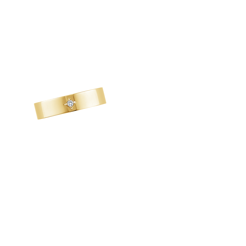 Artemis 5.5mm Wedding Ring Yellow Gold 18k Wedding Band