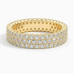 Arista Eternity Diamond Ring Yellow Gold 18k Eternity Band