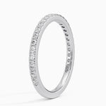 Bliss Three-Quarter Coverage Diamond Ring (1/3 ct. tw.) Platinum Wedding Band