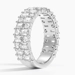 Esther Lab Diamond Ring (2 1/8 ct. tw.) Platinum Wedding Band
