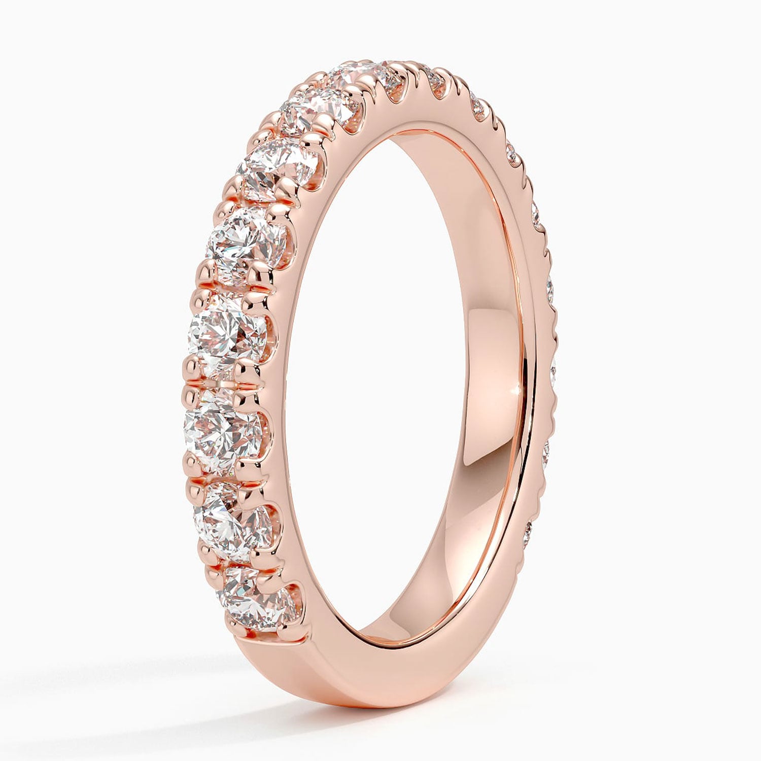 Portia Lab Diamond Ring (1 1/3 ct. tw.) Rose Gold 18k Wedding Band