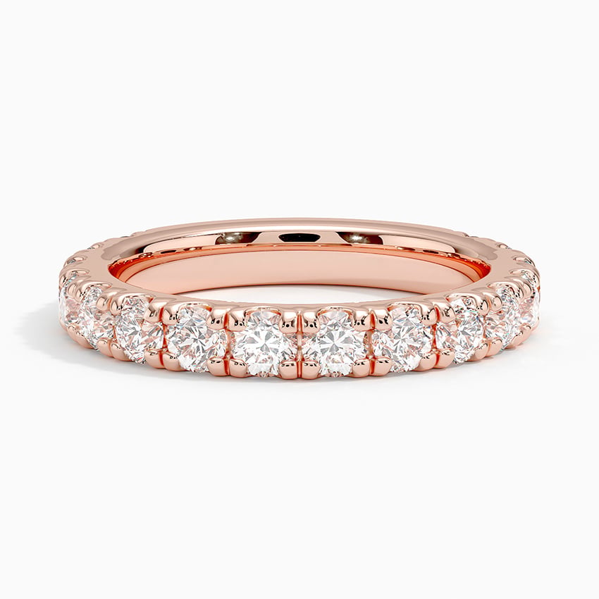 Portia Lab Diamond Ring (1 1/3 ct. tw.) Rose Gold 18k Wedding Band